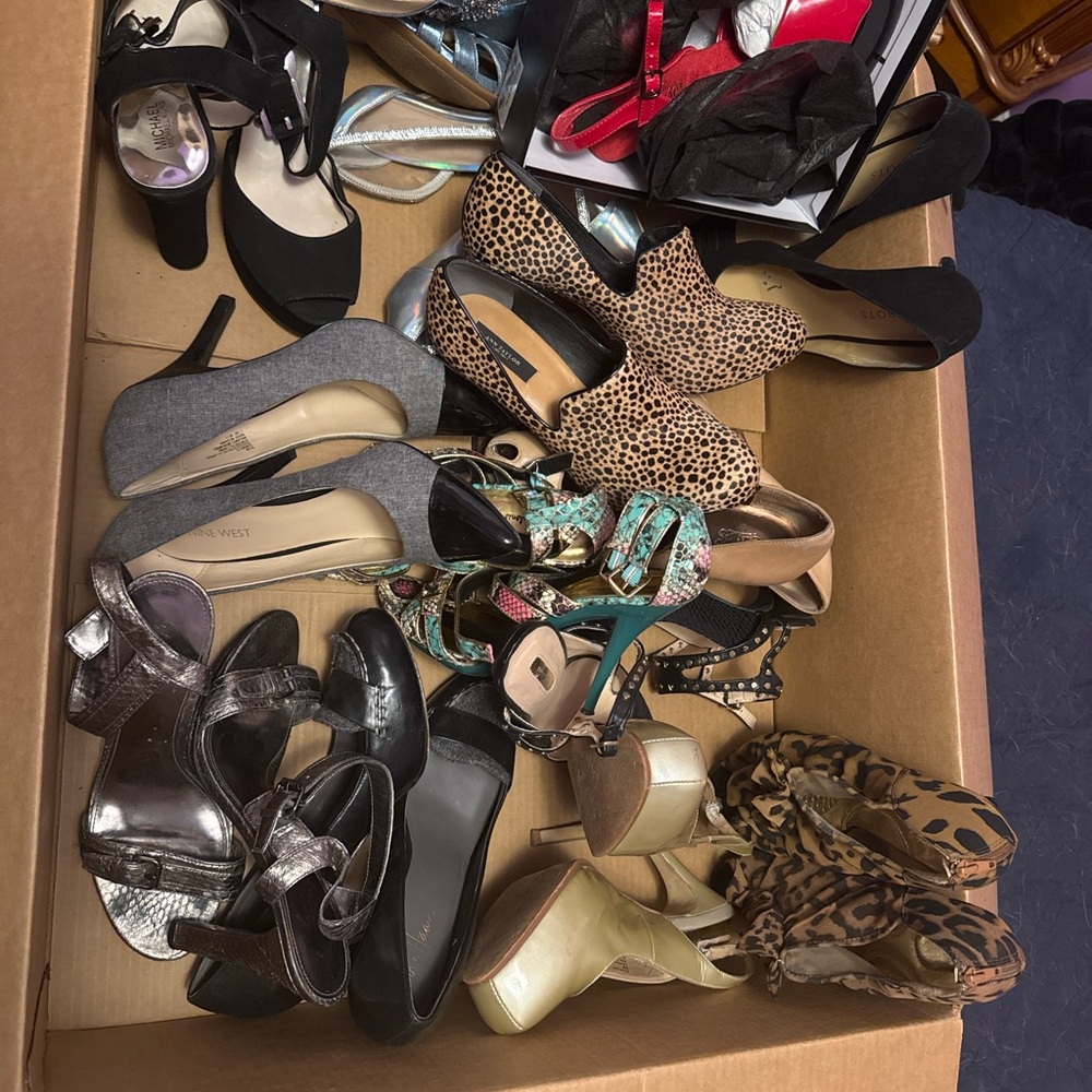 High Heel Shoe Lot